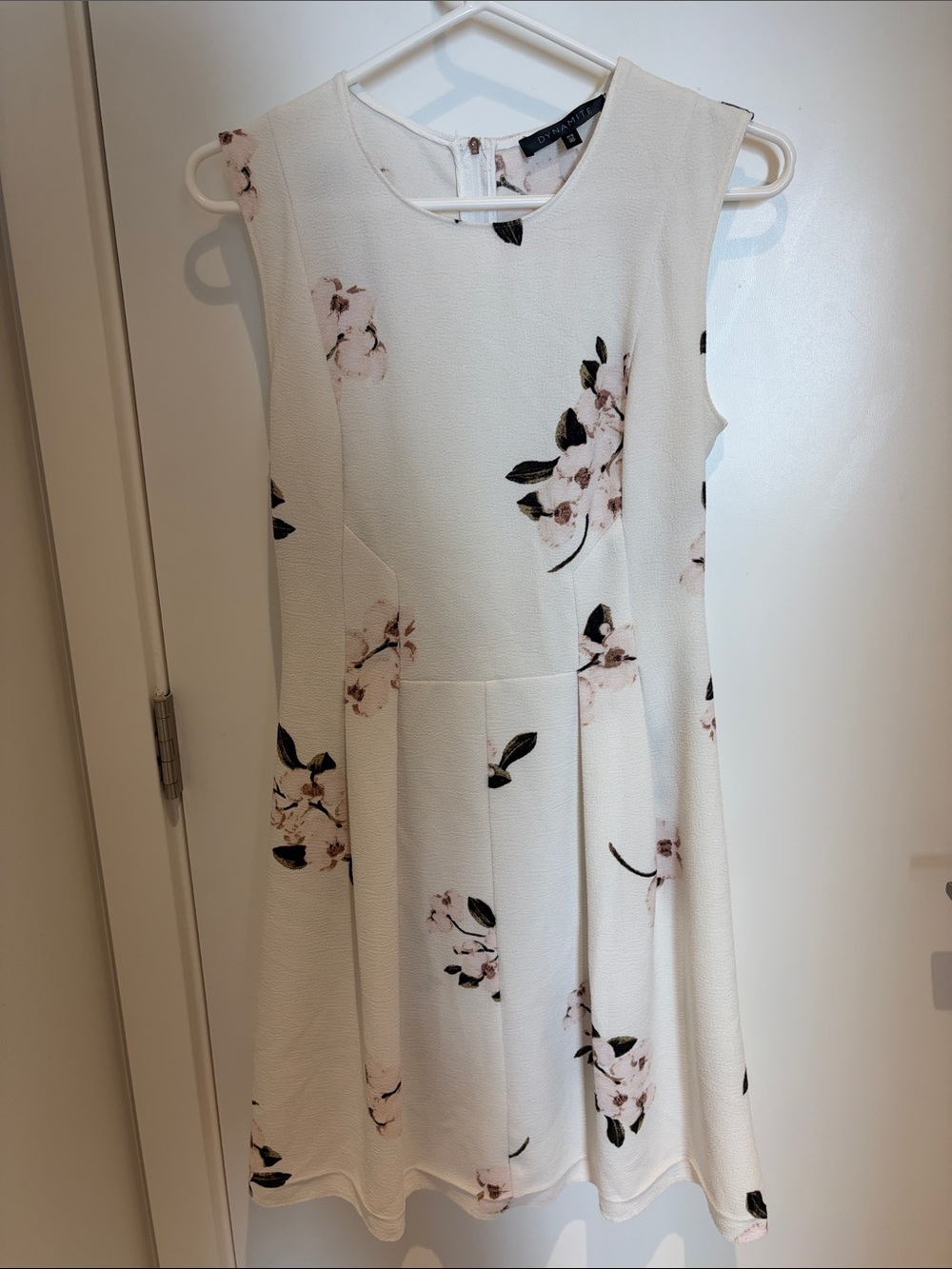 Dynamite White Floral Mini Dress
